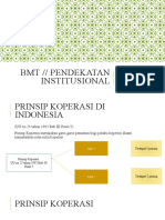 BMT // Pendekatan Institusional