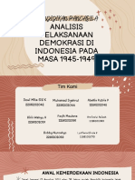 Pendidikan Pancasila: Analisis Pelaksanaan Demokrasi Di Indonesia Pada MASA 1945-1949
