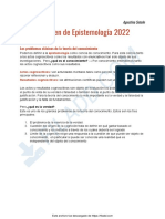 Resumen de Epistemologia 2022