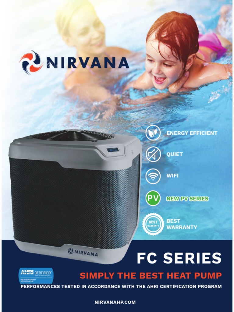 Nirvana Heatpump Brochure PDF Heat Pump Heat Transfer