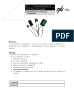 Práctica Nº2: Carga y Descarga Del Condensador. 03/03/2023