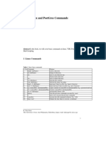 Basic Linux and Postgres Commands