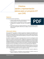 Práctica: Visualización y Representación Gráfica de Planos para Un Proyecto ICT Con CYPE