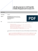No Suitable Driver Found For Jdbc:Jdbc:Postgresql Error With Postgresql Database Collectors With Rsa Identity Management and Governance 6.9.1