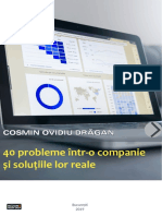 40 Probleme Într-O Companie Și Soluțiile Lor Reale: Cosmin Ovidiu Drăgan