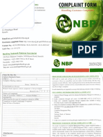 NBP Complaint Form