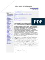 Conceptos Básicos de Termodinámica