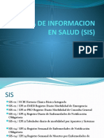 Sistema de Informacion en Salud (Sis)