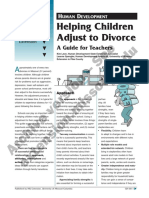 Helping Children Adjust To Divorce: A Guide For Teachers