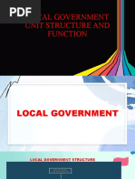 Understanding Local Government Structure | PDF | Government | Governance