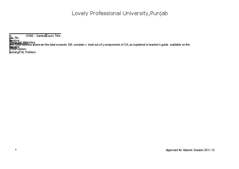 RPT Instruction Plan | PDF