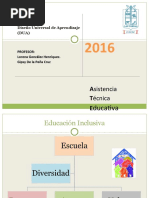 1.2. Diseño Universal de Aprendizaje