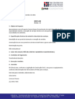 Porta deslizante nova proposta comercial construção R$3.144