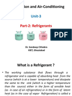 Refrigeration and Air-Conditioning: Unit-3