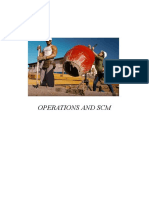 Operations and SCM