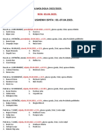 OFTALMOLOGIJA 2022/2023.: Doc - Dr.sc. J.JURI MANDIĆ