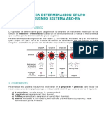 Práctica Determinación Sistema Ab0 RH