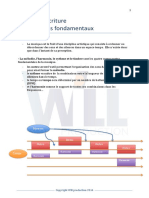 MODULE D'ECRITURE Principes Fondamentaux