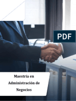 Maestría en Administración de Negocios