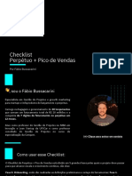 Checklist completo para projetos de lançamento e perpétuo