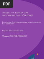 Brésil, un partenaire de l'Afrique qui s'affirme. Les relations Brésil-Afrique durant les gouvernements Lula (2003-2010)