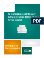 Facturación Electrónica y Administración Telemática / Firma Digital