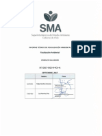 Fiscalización ácido sulfúrico Codelco Potrerillos