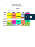 Horario Lidia 2023