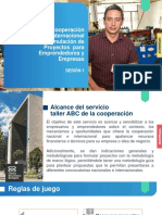 ABC de La Cooperación Nacional e Internacional y Formulación de Proyectos para Emprendedores y Empresas