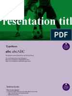 Football - SlidesforEducation