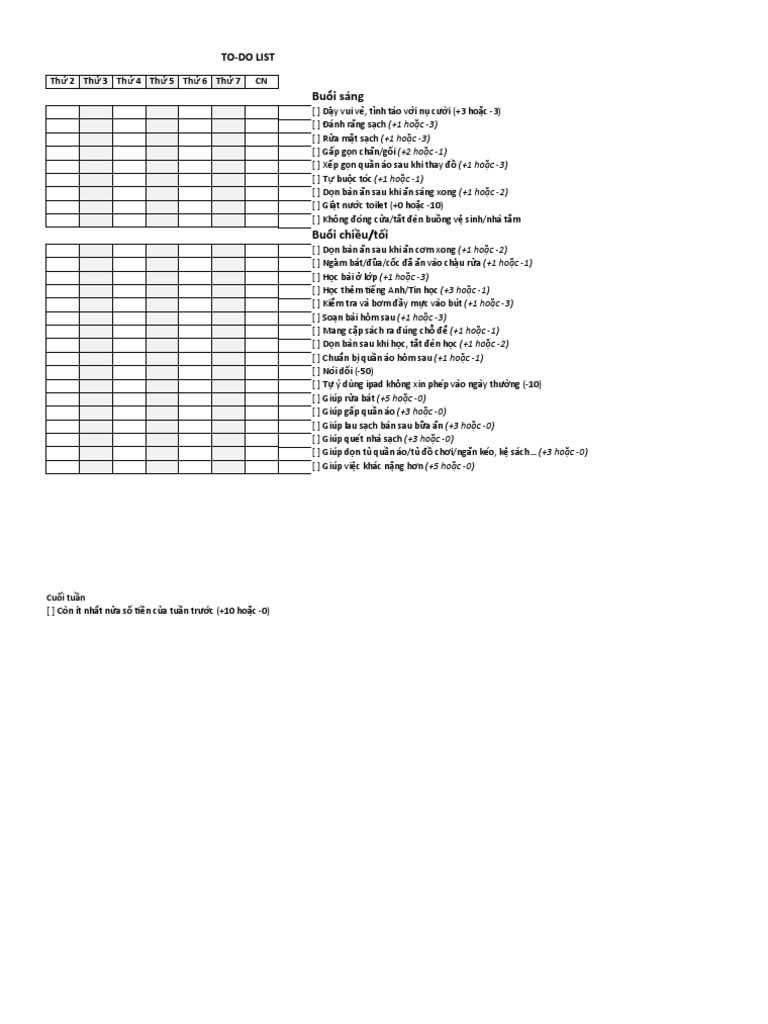 todo-list-pdf