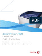 Xerox Phaser 7100: User Guide Guide D'utilisation