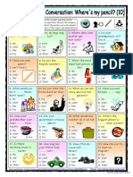 Grammar Meets Conversation 10 - Possessive Adjectives (10) - Asking For General Information