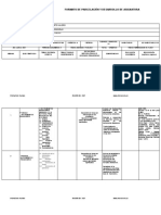 Formato de Parcelación Y Desarrollo de Asignatura: Vicerrectoria Academica