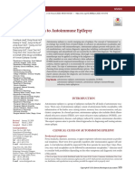 Clinical Approach To Autoimmune Epilepsy: Open Access