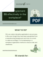 How To Implement Workplace?: 5S Effectively in The