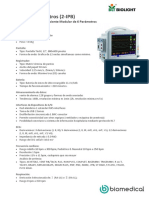 Q5 + 6 Parámetros (2-IPB) : Monitor Monitor de Paciente Modular de 6 Parámetros Marca: Biolight - China