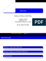 Matrizes: Anderson Feitoza Leit Ao Maia