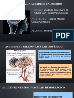 Fisiopatologia de Accidente Cerebro Vascular: Curso: Profesora