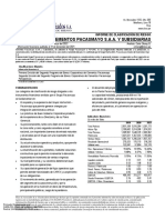 Cementos Pacasmayo S.A.A. Y Subsidiarias: Informe de Clasificación de Riesgo