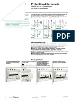 Protection Différentielle: Vérification Périodique Du Fonctionnement