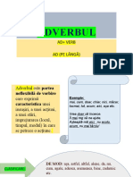 Adverbul: Ad+ Verb Ad (Pe Lângă)