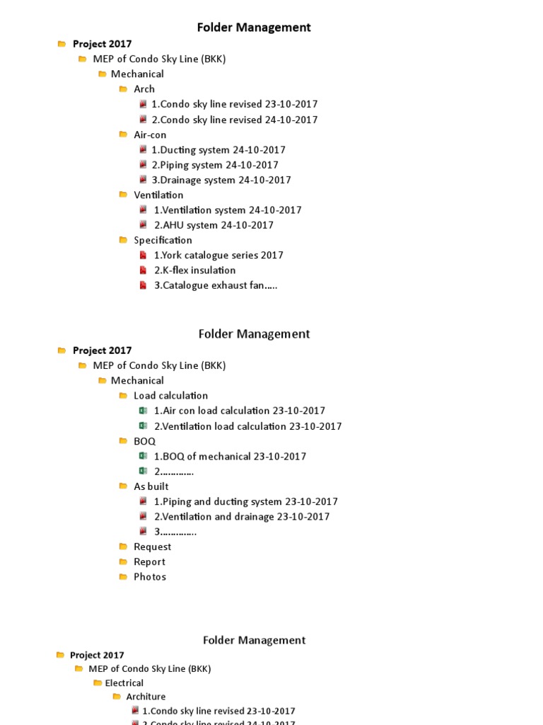 Folder Management: Project 2017 | PDF | Building Engineering ...