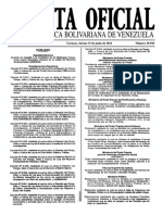 De La República Bolivariana de Venezuela: Sumario