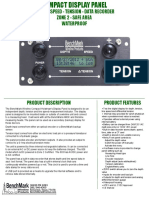 Depth - Speed - Tension - Data Recorder Zone 2 - Safe Area Waterproof