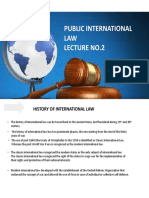 Public International LAW Lecture No.2