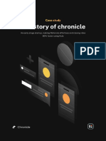 The Story of Chronicle: Case Study