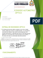 Sistema de Encendido Automotriz Optico: "Año Del Fortalecimiento de La Soberanía Nacional"