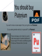 Why You Should Buy Plutonium