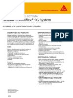 Sikadur-Combiflex® SG System: Hoja Técnica Del Sistema